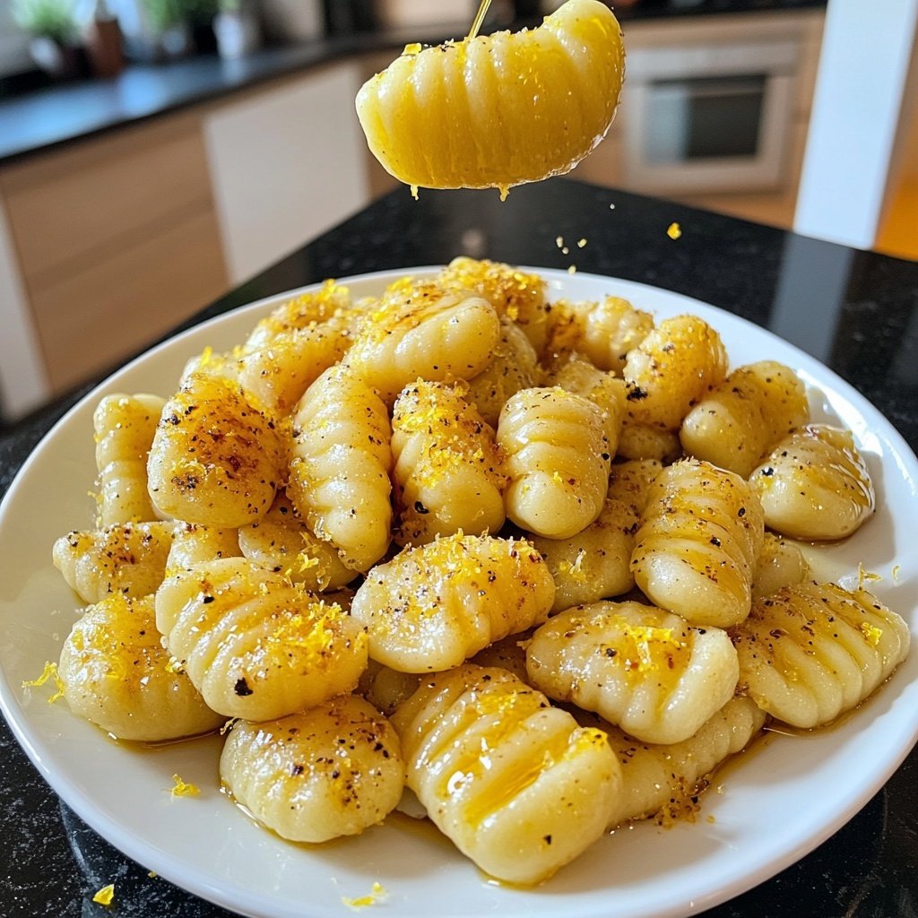 Gnocchi mit Zitronenöl