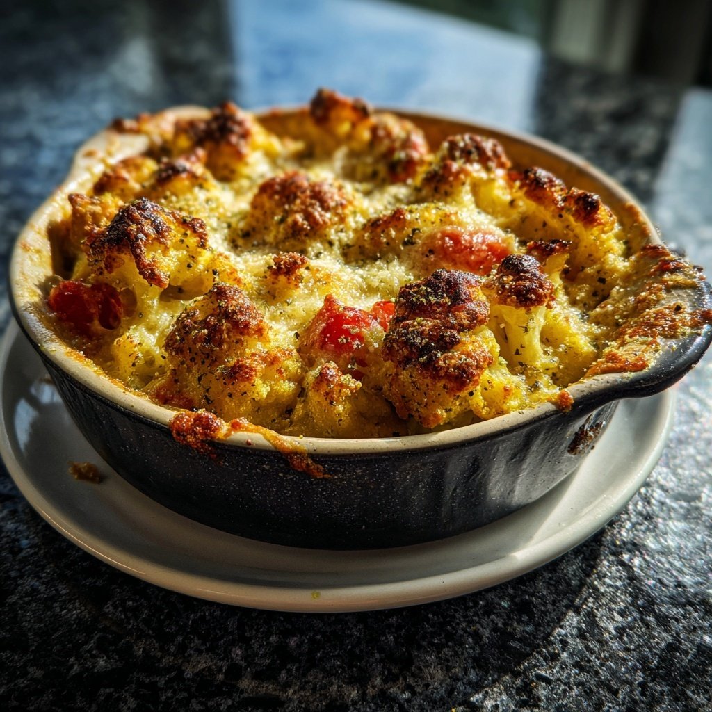 Blumenkohl Auflauf Mit Tomaten