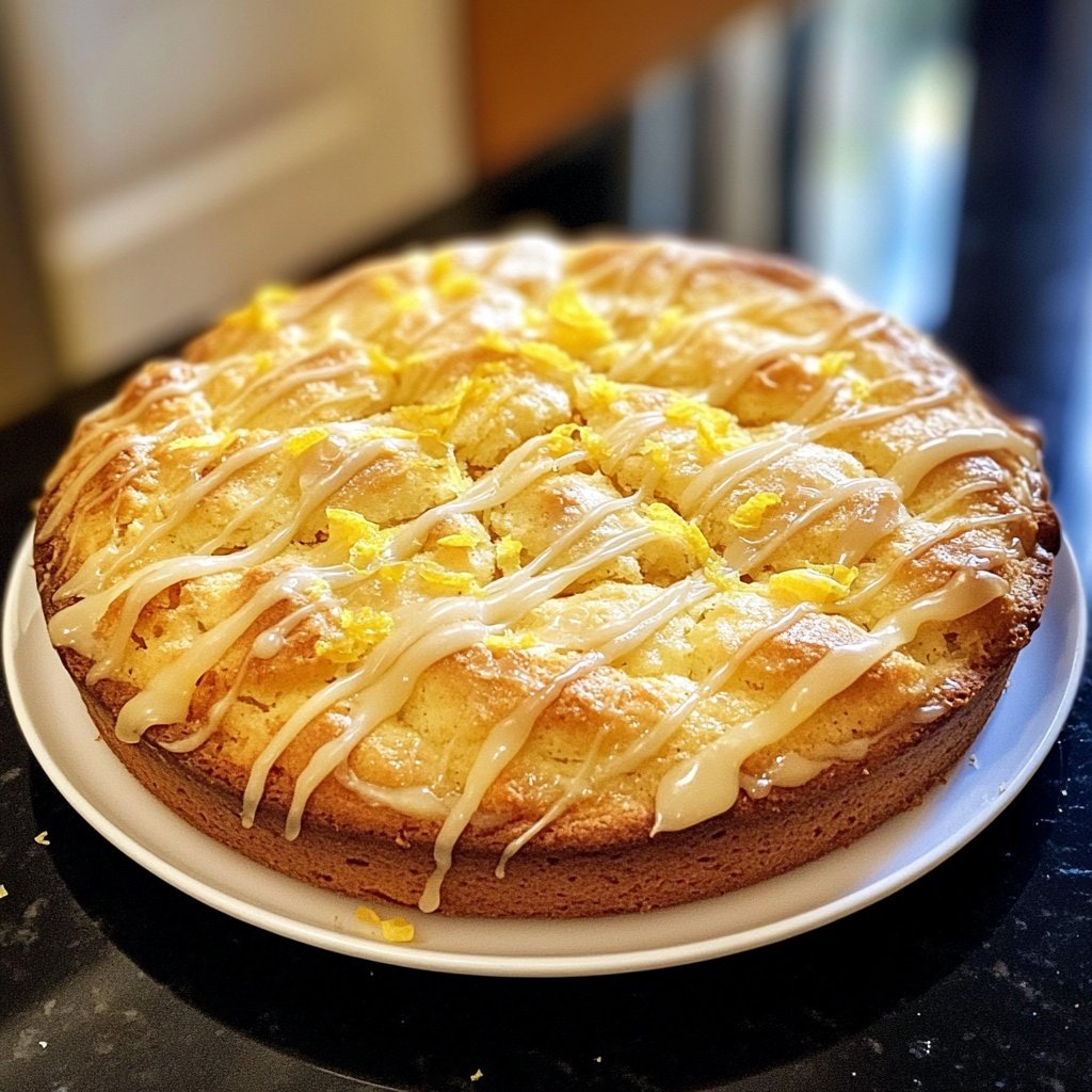 Zitronenkuchen zum Einfrieren