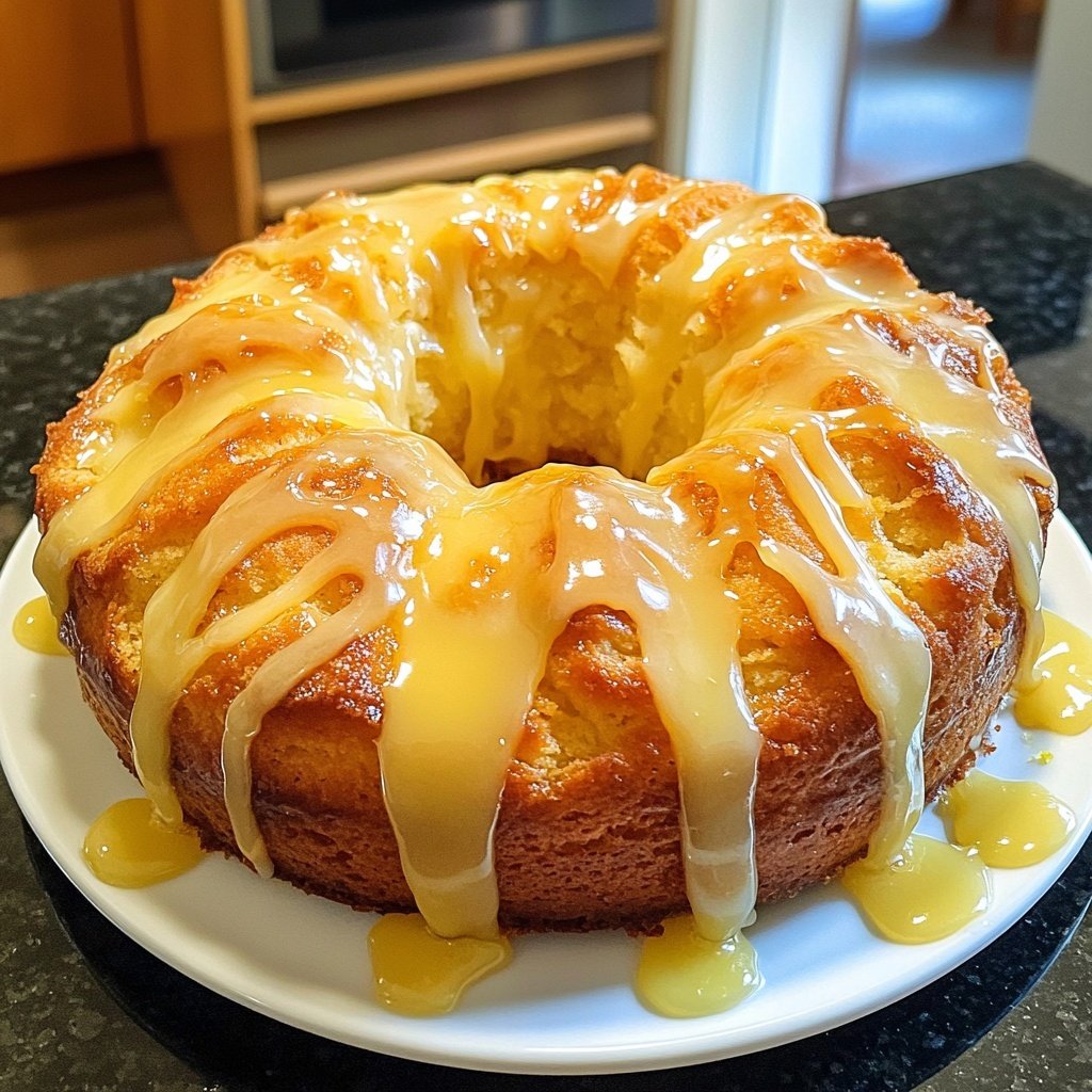 Zitronenkuchen extra saftig