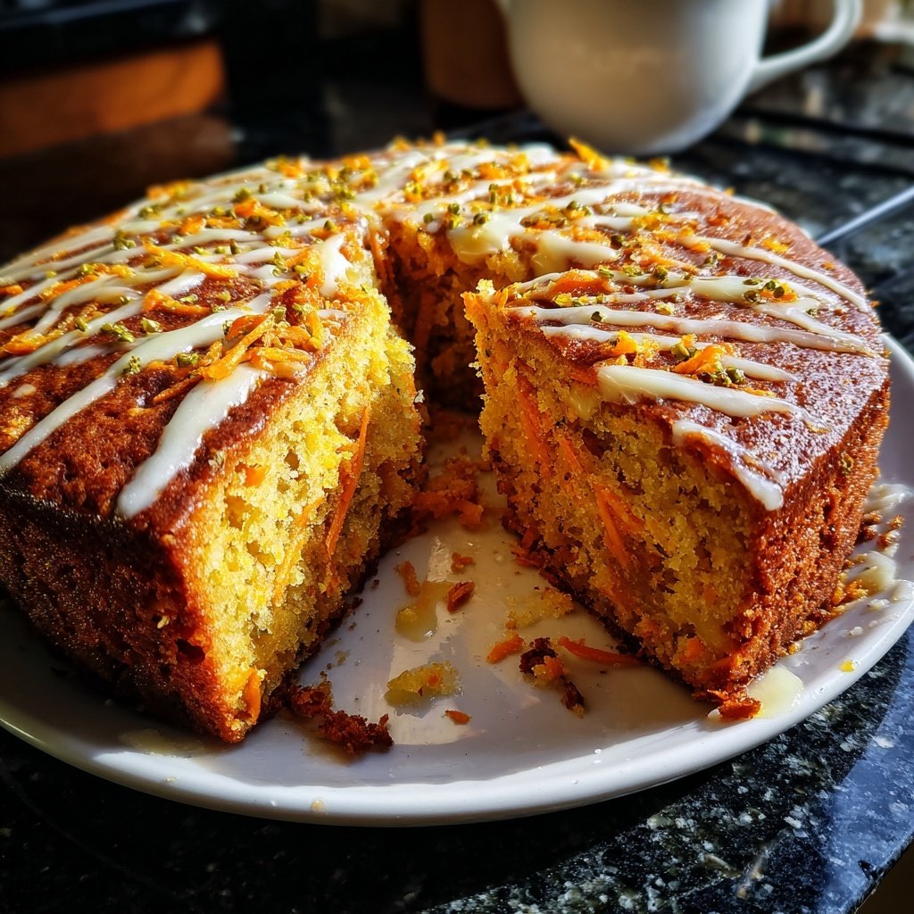 Karottenkuchen Mit Honig Süße