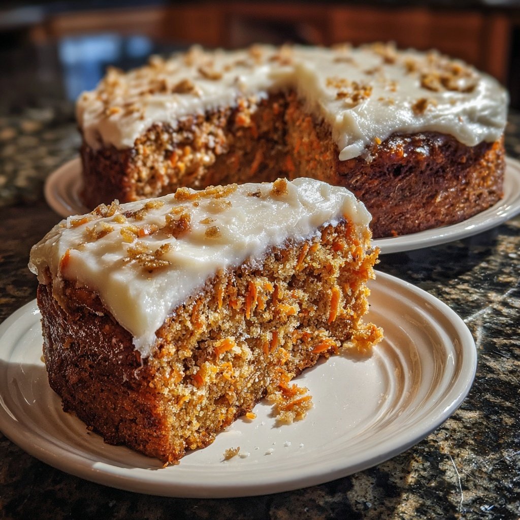 Karottenkuchen Mit Ahornsirup