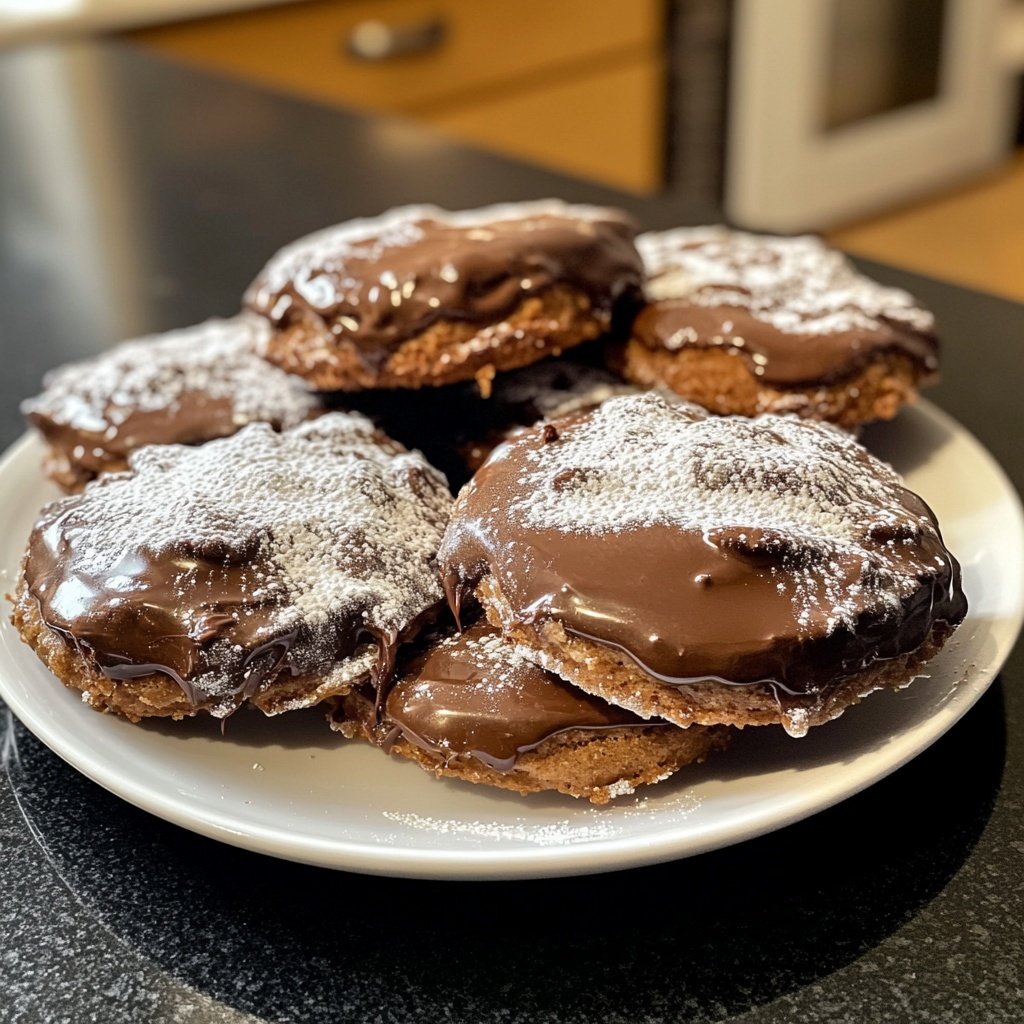Schoko Plätzchen | Einfaches Weihnachtsplätzchen Rezept 2024