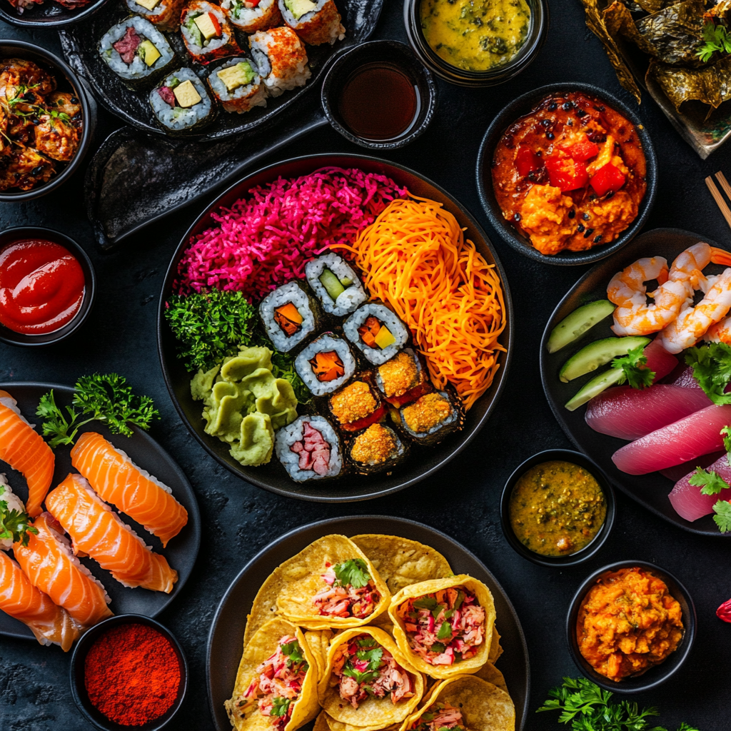 Köstlichkeiten der Weltküche