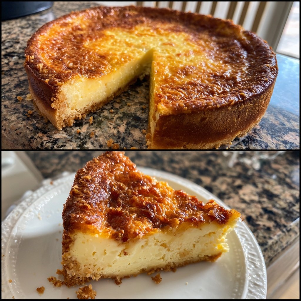 Käsekuchen mit Vanille